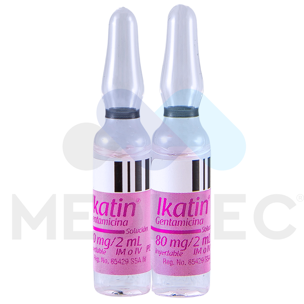 PISA IKATIN (GENTAMICINA 80MG/2ML) X AMP | Website Prime